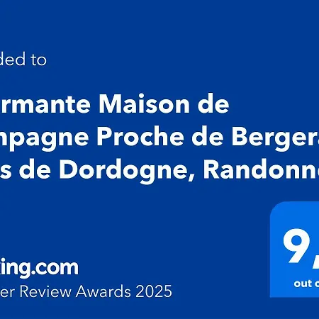 Charmante Proche De Bergerac, Sites De Dordogne, Randonnees